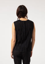 Load image into Gallery viewer, Zip Back Circle Blouse in Black