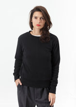Load image into Gallery viewer, Loopwheeler Sweatshirt in Black