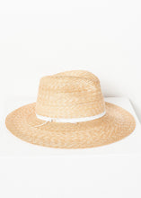 Load image into Gallery viewer, Wrapped Up Hat in Straw/White