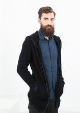 Load image into Gallery viewer, Pill Zip Sweater in Black
