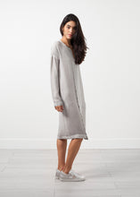 Load image into Gallery viewer, Long Sleeve Silk Dress
