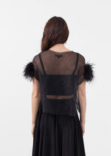 Load image into Gallery viewer, Organza Feather Top
